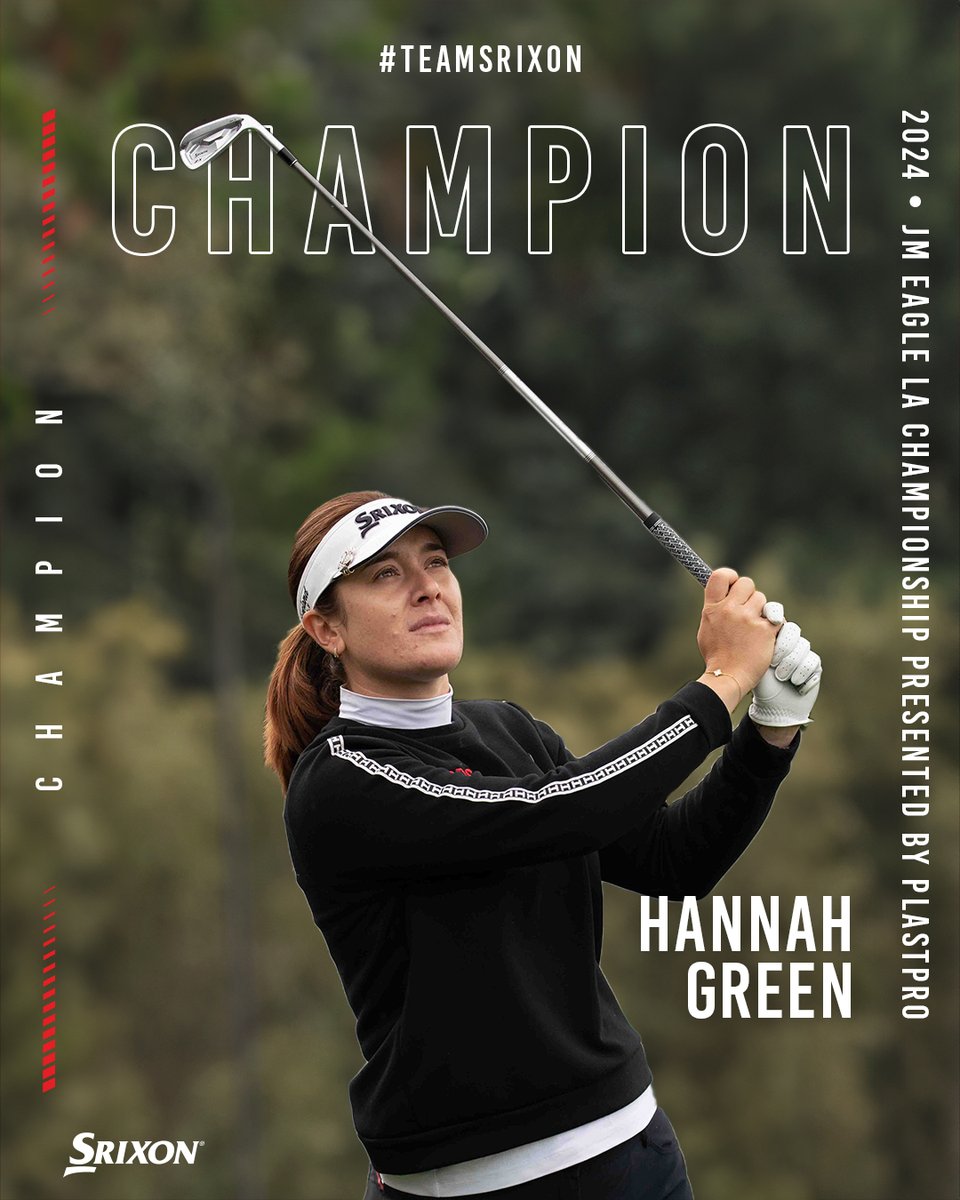 We love a good Hollywood sequel! 🎥🎬🤩 Hannah Green captures back-to-back wins at Wilshire CC! 🏆 #TeamSrixon