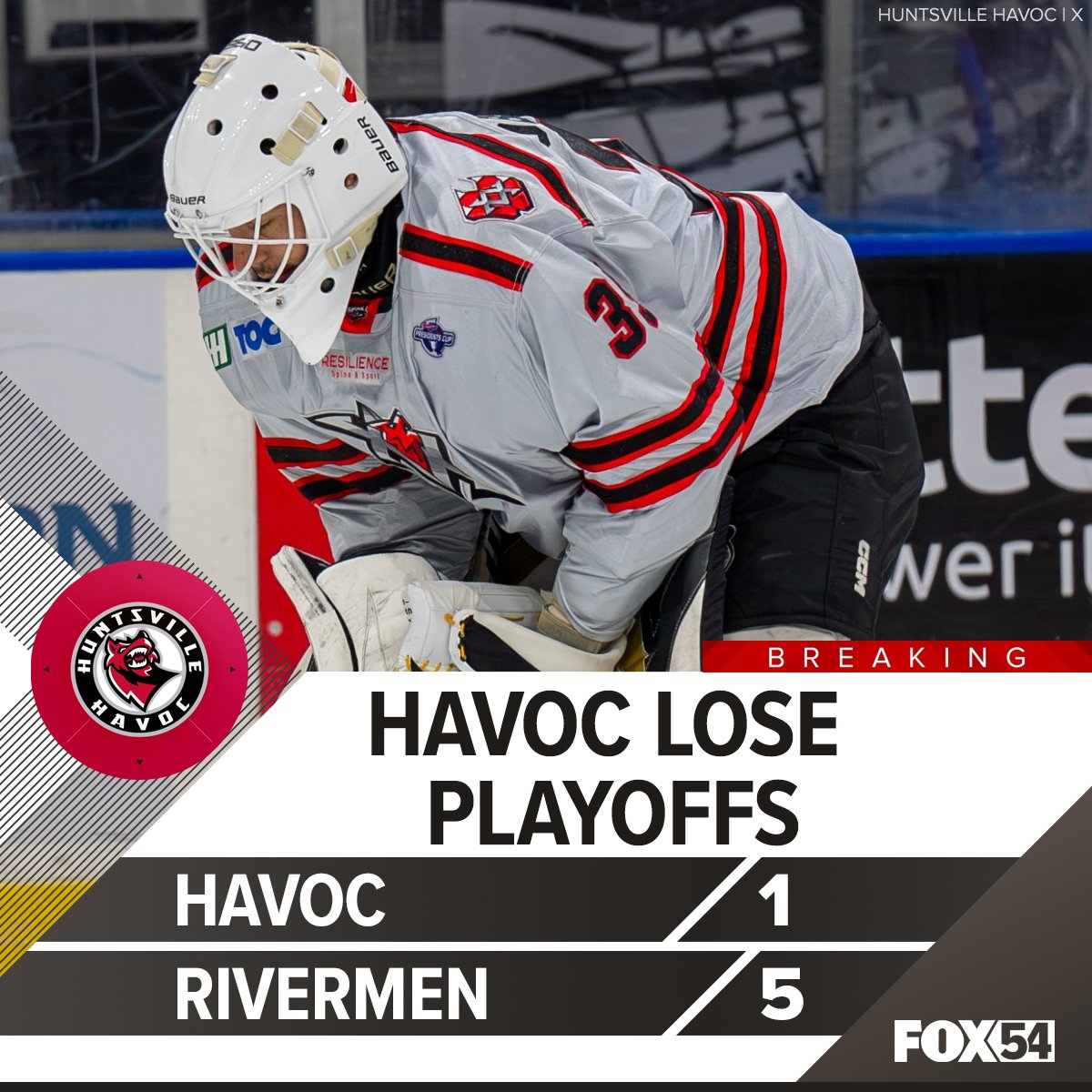 JUST IN: Havoc's cup chances slip through with a 1-5 final against Peoria. #SPHL