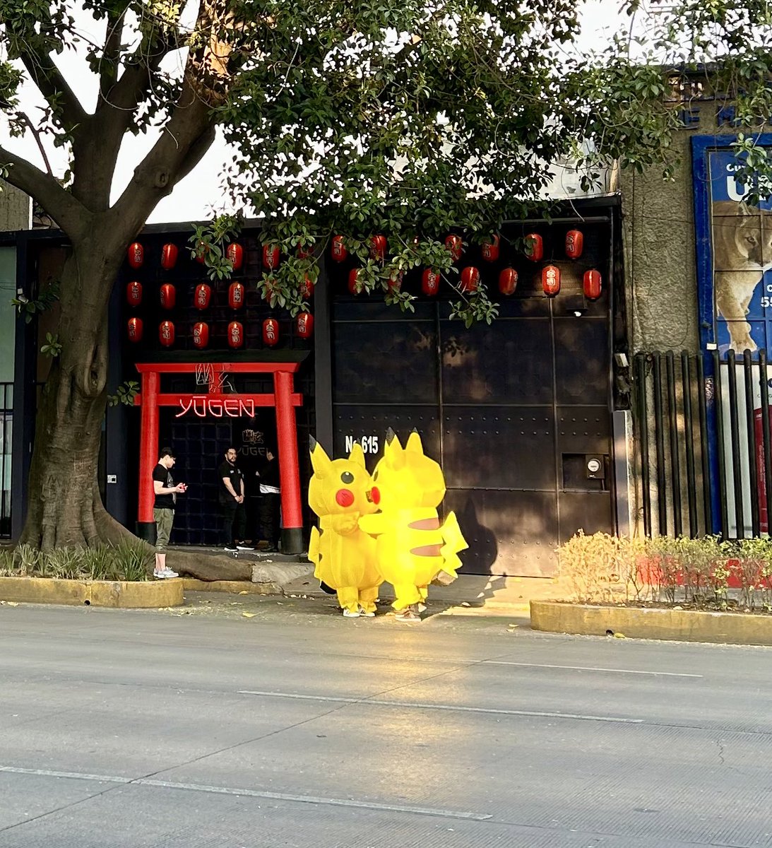 Tú y yo siendo Pikachus gigantes, puro pika y pika y pensar en la necesidad de una reforma fiscal progresiva y profunda. No sé, piénsalo.