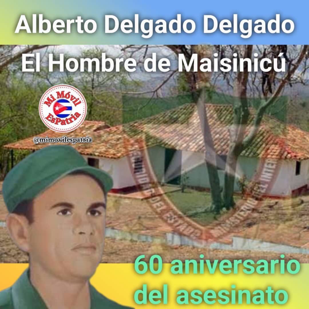 #Cuba rinde homenaje al mártir de la Seguridad del Estado Alberto Delgado Delgado en  #Trinidad.
#SanctiSpíritusEnMarcha.