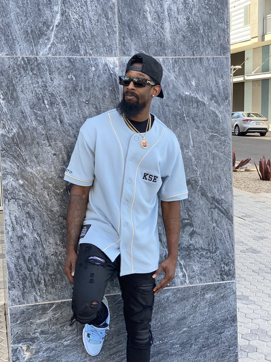 KSE_CEO's tweet photo. Baseball Jersey just hit the site🔥 https://t.co/PR0Zs5HV4A https://t.co/PQq3FdB0Ls