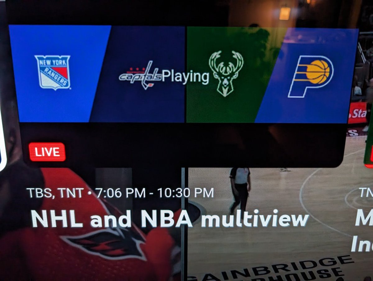 Inter-sport / inter-league multi view is amazing. This instance is a particularly compelling piece of evidence, as I would have likely watched neither of these games if I had to pick one.