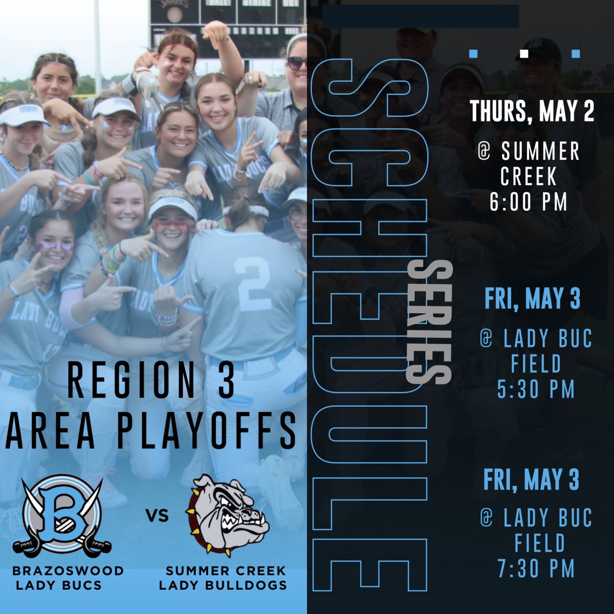 Brazoswood Lady Bucs Softball (@ladybucsb) on Twitter photo 