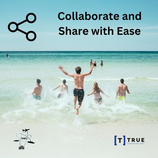 Collaborate and Share with Ease Planning a trip with friends or family? KMG Tours and Travel makes it easy to collaborate, share itineraries, and keep everyone in the loop. #CollaborateAndShare #GroupTravel #kmgtt Start planning your group adventure with KMG Tours and Travel