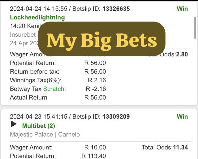 MyBigBets1 tweet picture