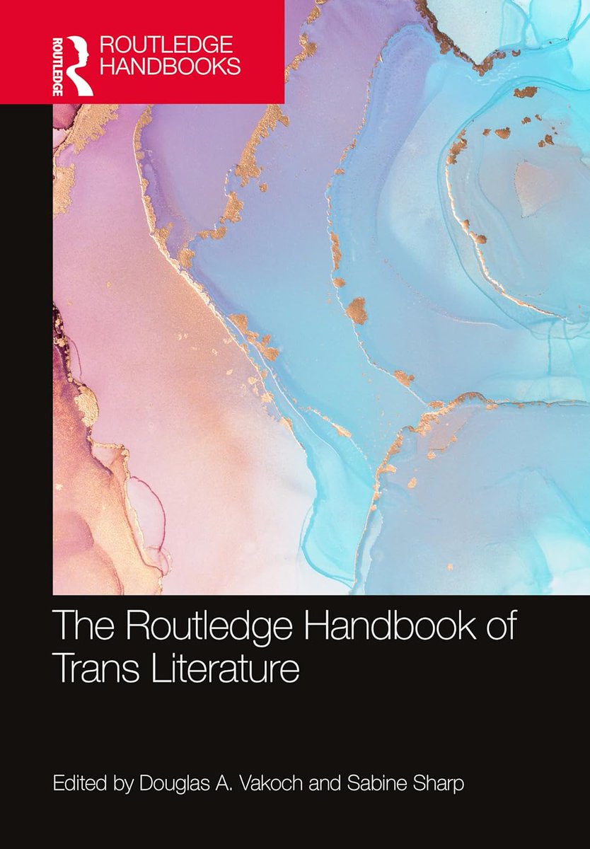 Celebrating <a href="/iSchoolUI/">iSchool at Illinois</a> Asst. Prof. @trlwagner's chapter "#Archival #Speculation and #Trans Fiction" in The Routledge Handbook of Trans #Literature. Congratulations, Travis!
taylorfrancis.com/chapters/edit/… <a href="/RoutledgeBooks/">Routledge Books</a> <a href="/RoutledgeLit/">Routledge Literature</a> #transgender #nonbinary #NB #gender #archives #lit