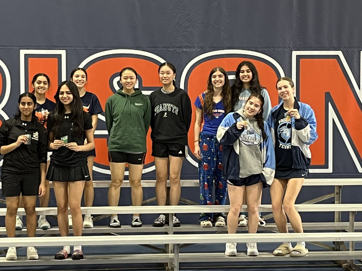 badminton_phs's tweet photo. 2, third place finishes, 6 fourth place finishes and 1 fifth place finish! https://t.co/rKd88hKMBM