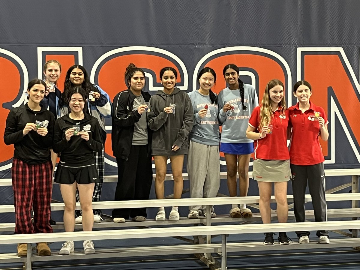 badminton_phs's tweet photo. 2, third place finishes, 6 fourth place finishes and 1 fifth place finish! https://t.co/rKd88hKMBM