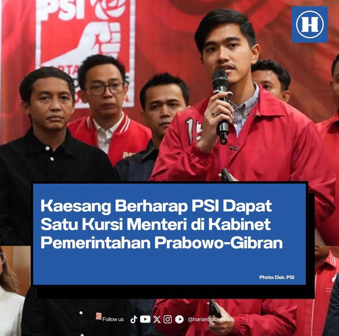 Minta tolong sama bapak, pasti PSI dapat jatah satu kursi menteri di kabinet PRABOWO-GIBRAN, karena nepotisme tidak melanggar etika maupun hukum.