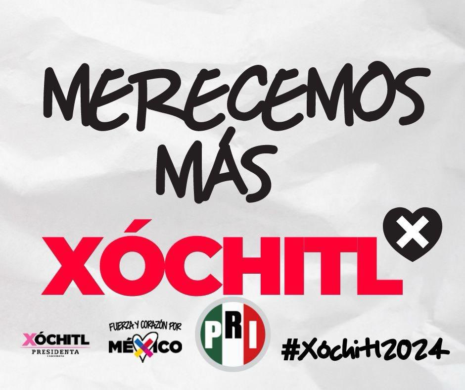 Las personas con discapacidad merecemos más y con @XochitlGalvez en la presidencia lograremos avanzar en el acceso a derechos. #Xóchitl2024