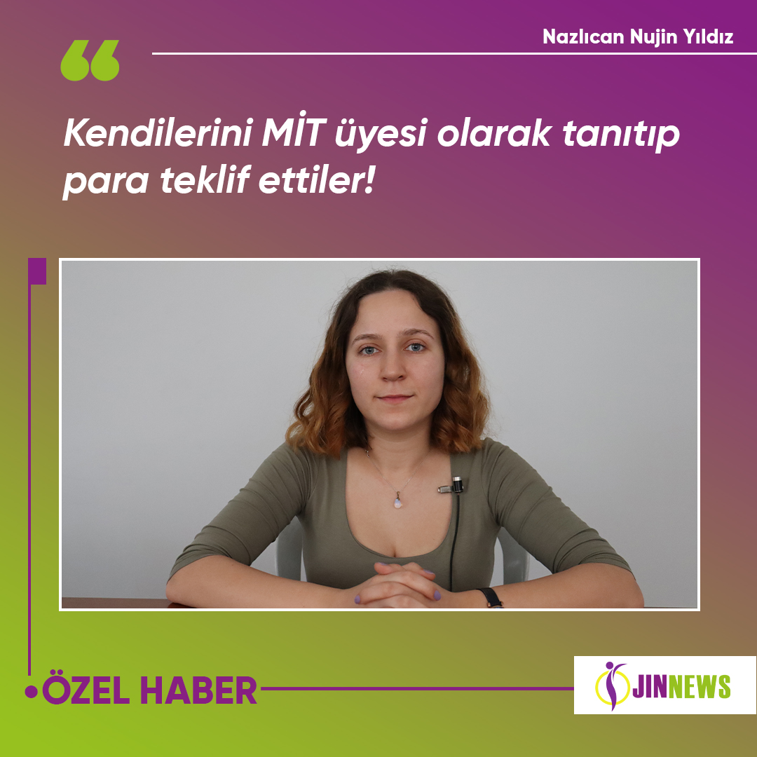 🟡Kendilerini MİT üyesi olarak tanıtıp para teklif ettiler! #Jinnewshaber jinnews.net/TUM-HABERLER/c…