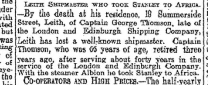 #MementoMoriMonday Grave of Sister Elizabeth Robertson Thomson in Rosebank Cemetery, Edinburgh. She was born in Tweedmouth and was a nurse in London in 1911. Her shipmaster father, George, took HM Stanley to Africa. @BNArchive