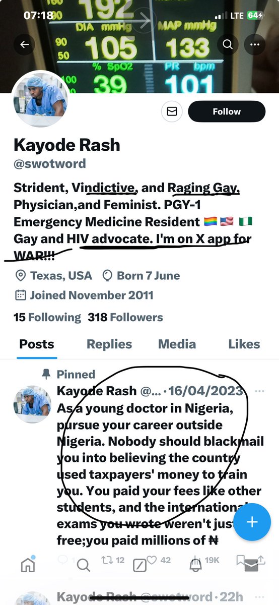 With this your self-description, it is good that you left Nigeria for America. I had to check you out after reading your comment on the incident.