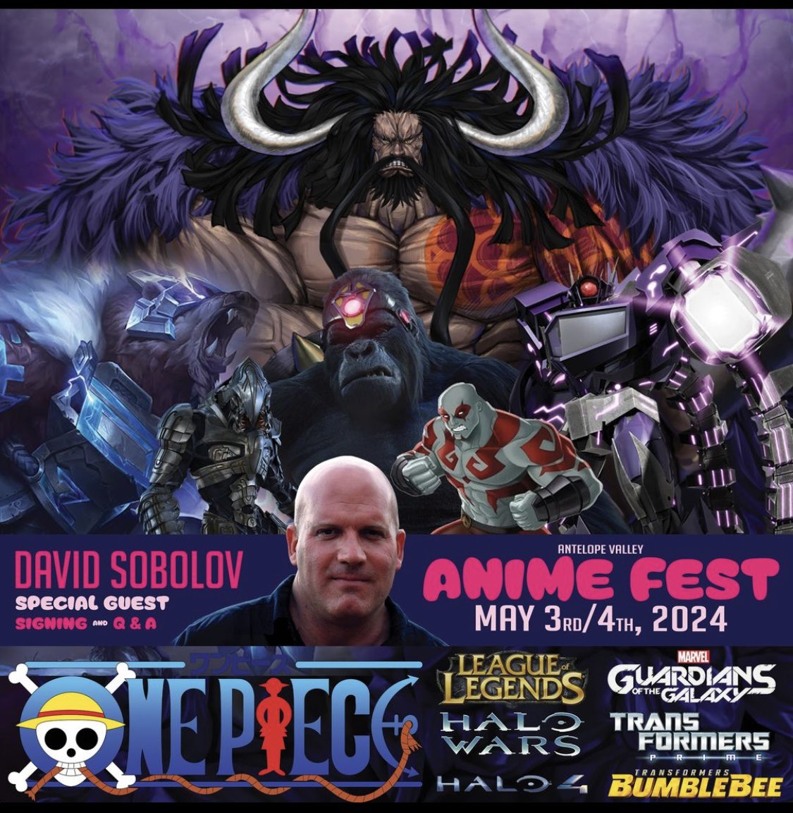 After a fantastic #C2E2 - this weekend I'll be at AV Anime Fest in Palmdale, CA ! See you soon, Antelope Valley!