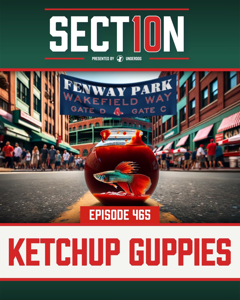 The Red Sox took the series from the Cubs and we got ketchup guppies swimming up and down Wakefield Way! -Tanner Houck Shoves Again -Bob — Very Good Player -7 RBI For Rafaela -Insanely Loud Umpire Mic -Chris Martin Struggles -Vibes Update Listen Here: beacons.ai/section10pod