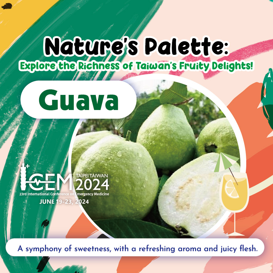 Explore the richness of Taiwan’s fruity delights! Register for ICEM2024: icem2024.com