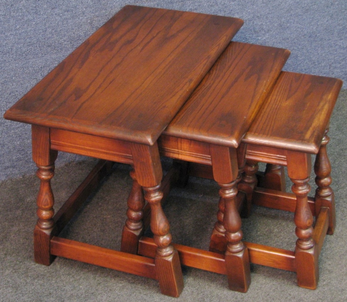 Available to buy now for £225, this charming Old Charm Solid Oak Nest of 3 Occasional Tables In Tudor Brown.

ebay.co.uk/itm/3353705625…

#OldCharm #WoodBrothers #SolidOak #Nestof3OccasionalTables #OldCharmNestOfTables #OldCharmOccasionalTables #TudorBrown #AirportAntiques