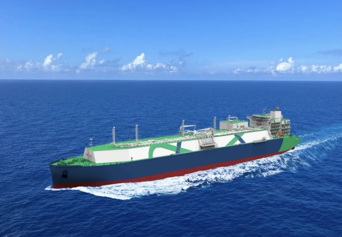 【中企拿下全球最大單筆造船訂單】中國企業將為卡塔爾能源公司建造18艘27.1萬立方米超大型液化天然氣（LNG）運輸船，簽約儀式4月29日在北京舉行，創下全球最大單筆造船訂單紀錄。該型船總長344米，型寬53.6米，型深27.2米，是全球最大的LNG運輸船，較常規17.4萬立方米LNG運輸船運載能力提升57%。