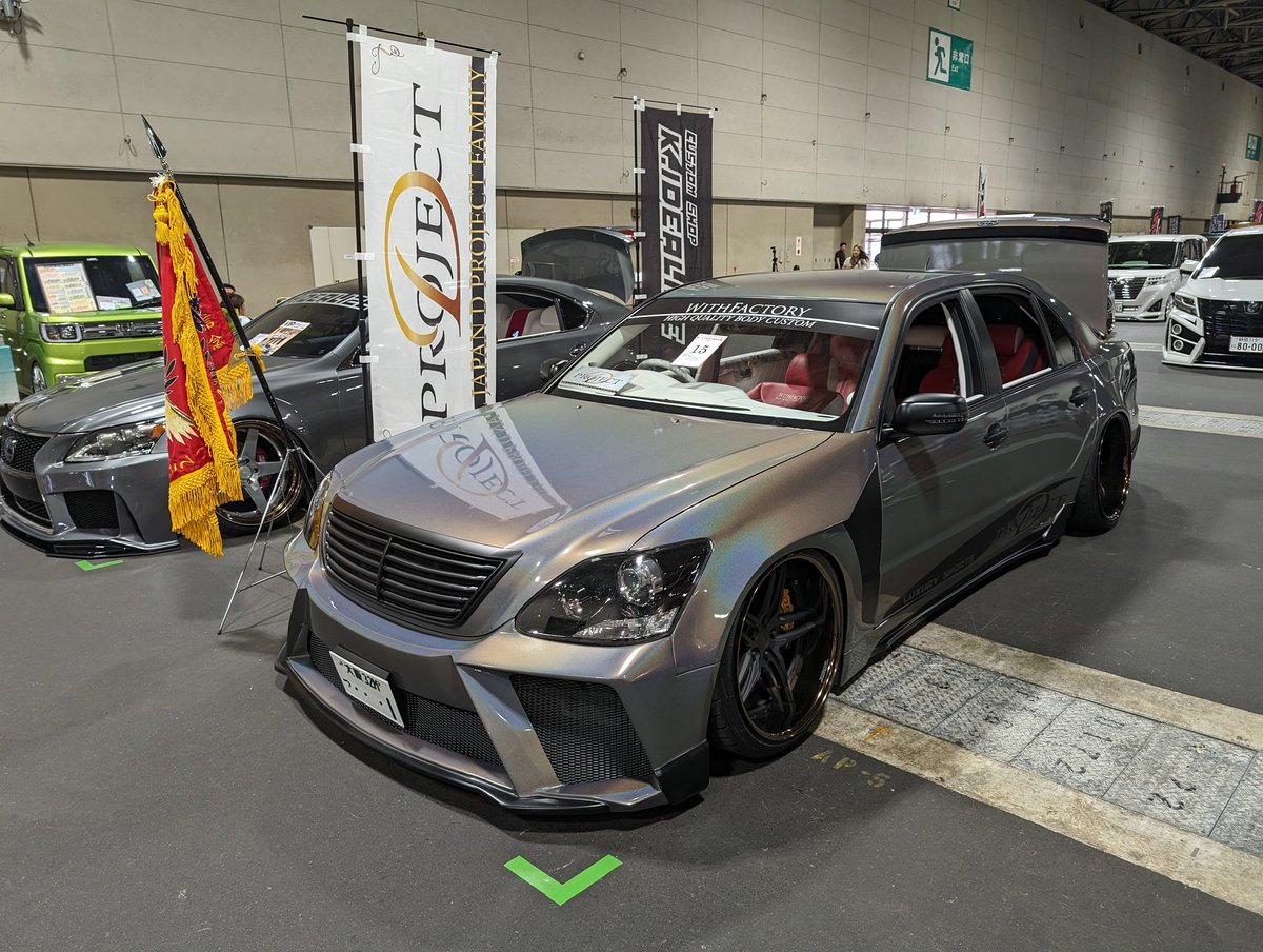 madspeed1975's tweet image. dsu杯気になるイベ車をチェック！
#dsu杯 #ポートメッセなごや 
#vipcar #wagon
#カスタムカー #車好きと繋がりたい
#セルシオ #クラウン
#センチュリー
@madspeed1975