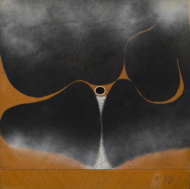 Pioneering British abstract artist Victor Pasmore When the Star is Fixed and Reason Dreams, 1972 #Painting #AbstractArt