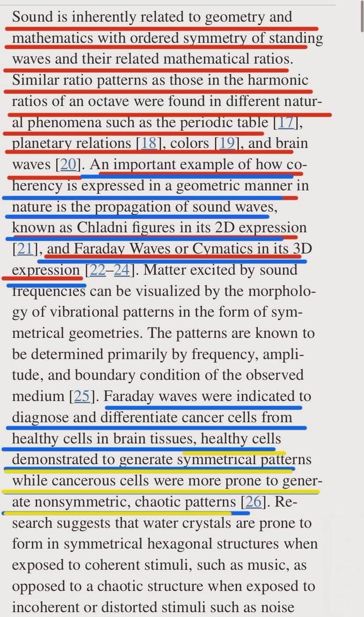 🌟1 of 2 A new study on Cymatics/Faraday Waves was published last month