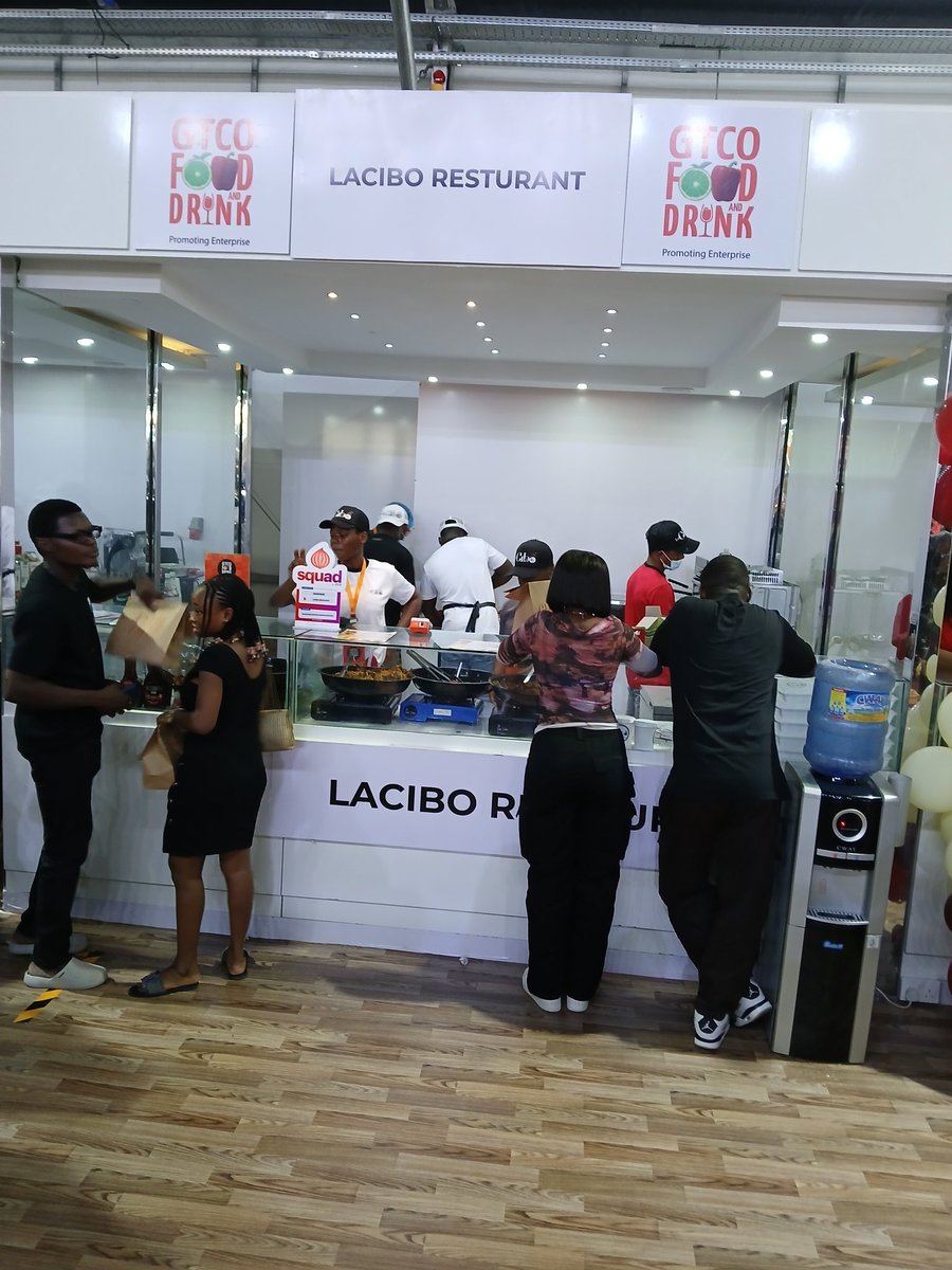 @UnclePamilerin @LaCibo_ng Stopped at La Cibo Restaurant yesterday during the GTCO Food and Drink Fest. Food don finish!