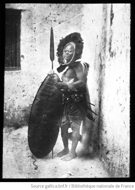 Guerrier Masaï, 1883-1884.