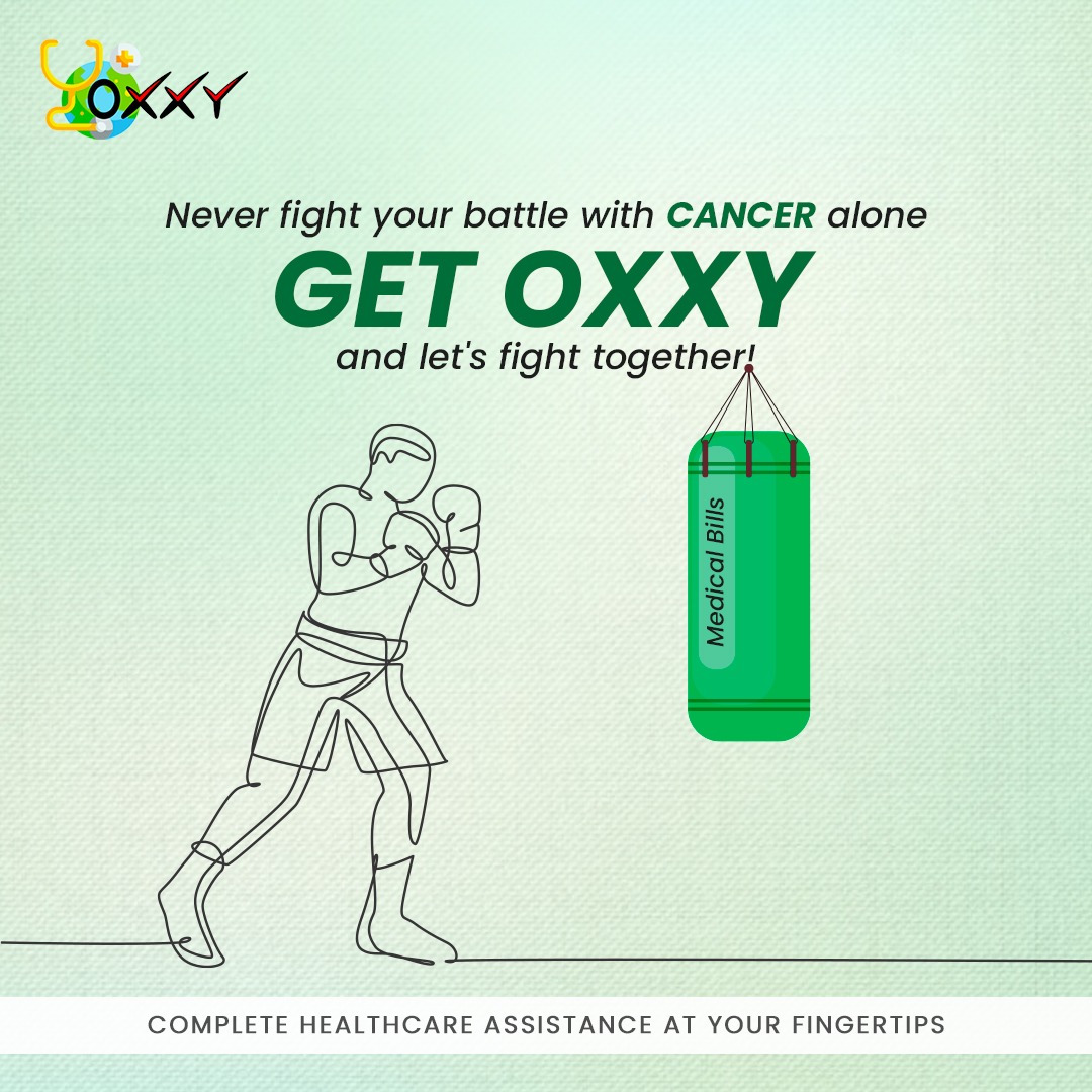 Never fight your battle with cancer alone. Get OXXY, and let's fight together!

Our comprehensive coverage and support are here to guide you through every step.

Visit: oxxy.in 🌐
.
.
#OXXYCancerSupport #FightTogether #ComprehensiveCoverage #CancerWarrior