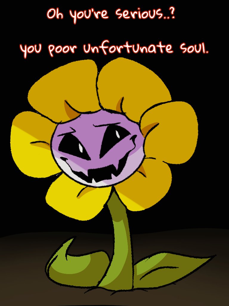 Pov: you confess to him

I have brain worms 

#undertale #undertaleFanart #Flowey