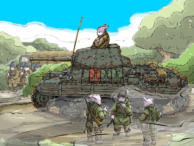 「caterpillar tracks soldier」 illustration images(Latest)