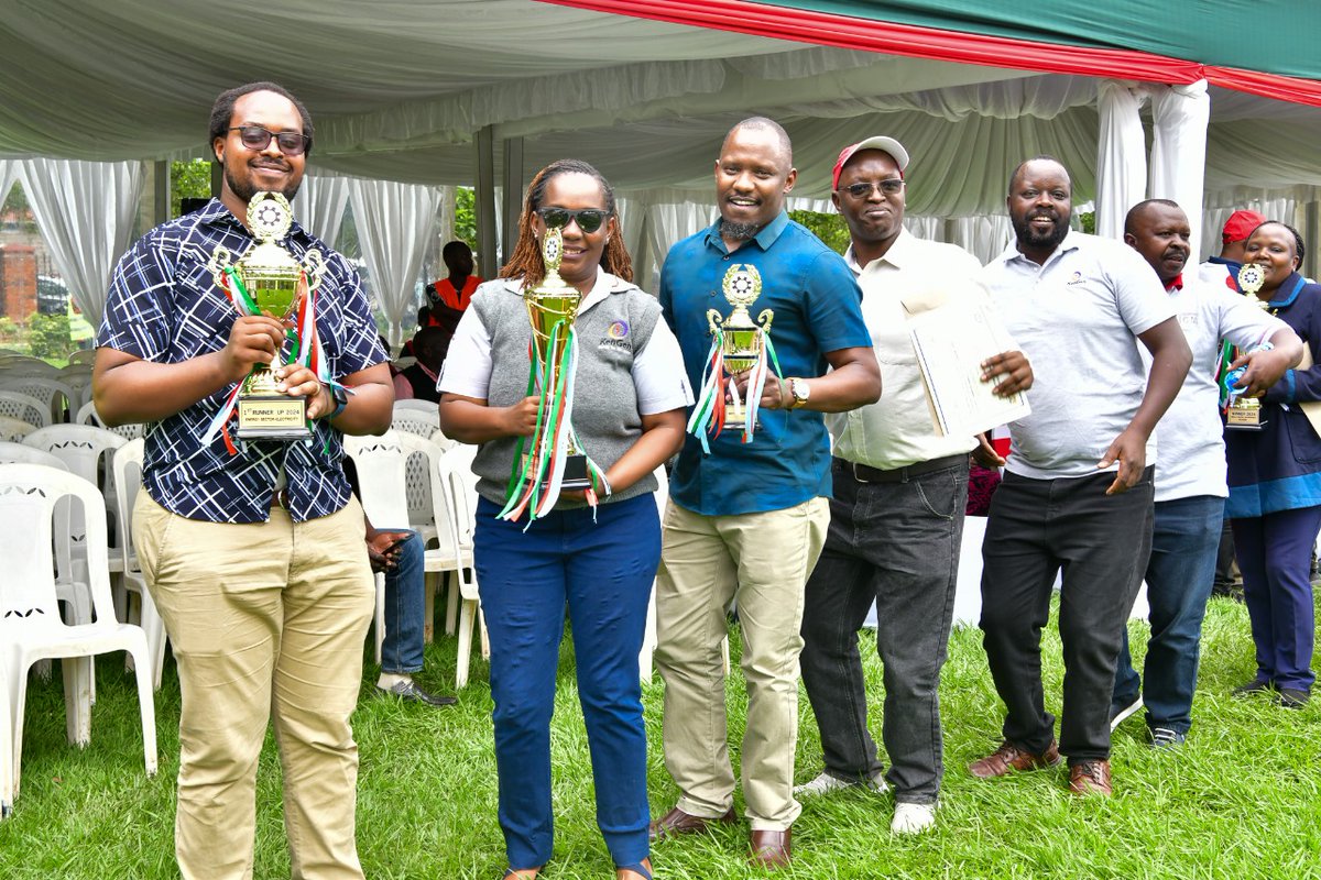 To mark #WDSW, 2024, The Directorate of Occupational Safety and Health Services (DOSHS) organized a fire safety competition and @KenGenKenya bagged;
OSH Workplace Energy Sector 1st Runners up Olkaria 1AU
OSH Workplace Energy Sector 2nd Runners up Kamburu
 #SafetyAtWork ^EM