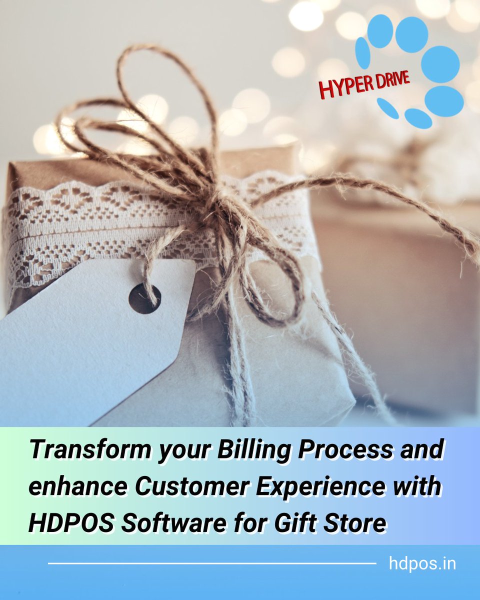 Elevate your gift store's operations with our efficient billing software: HDPOS

#hdpossmart #billingsoftware #Automatedbilling #revenuemanagement #smallbusinessbilling #cloudbilling #hdpos #smartsoftware #pos #erp #billingsystem #digitalinvoicing #businessgrowth