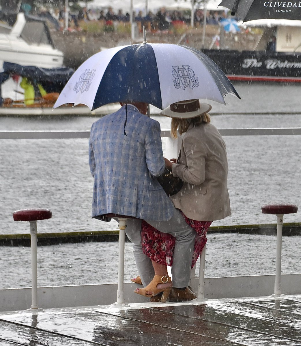 There are 64 sleeps to Henley Royal Regatta 2024. #HRR24

“That’s another inch..”

As the downpour entered its second hour, Charles and Felicity started to watch the river level with increasing concern..

📸 Tim Koch/@boatsing