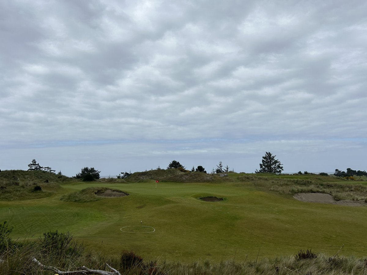 Final prep before @LoopsForeTroops kicks off their inaugural session @BandonDunesGolf