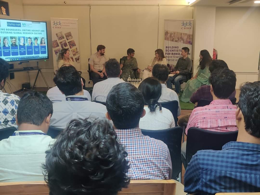 April's highlight was meeting <a href="/chrfbd/">Child Health Research Foundation (CHRF)</a>'s friends from <a href="/CAMO_Net1/">CAMO-Net</a> and moderating a panel with the diverse experts. The dialogue was focused on the need for equitable, interdisciplinary global health research and making some noise for the silent pandemic - antimicrobial resistance.