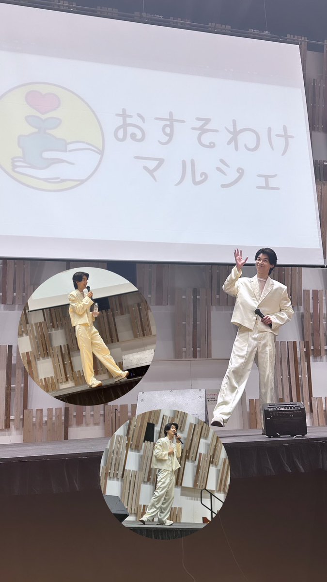 33___1003's tweet photo. 原田波人くん見におすそわけマルシェへ➰🤭万燈籠、海風塔、聴けて満足！とってもかっこよかった！  #原田波人  #おすそわけマルシェ https://t.co/Lhfq2k6OUB