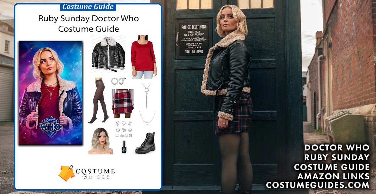#MillieGibson #DoctorWho #RubySunday Costume Guide for Cosplayers.
-------------------------
< Click on Link >
costumeguides.com/millie-gibson-…
#mens #womans #ootd #costume #cosplay #tvshow #cosplayers #fashionstyle #doctorwho #thdoctor #tardis #drwho #whovian #MillieGibson #RubySunday