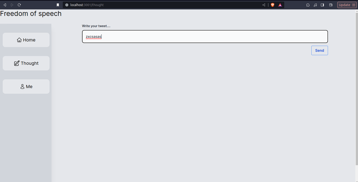 amanasati09's tweet photo. @kirat_tw 
My twitter clone project update :
I have almost done with my frontend. Now started working on backend,
You can give suggestion how can i improve my frontend more 
Let's connect: https://t.co/CESRc43MfT