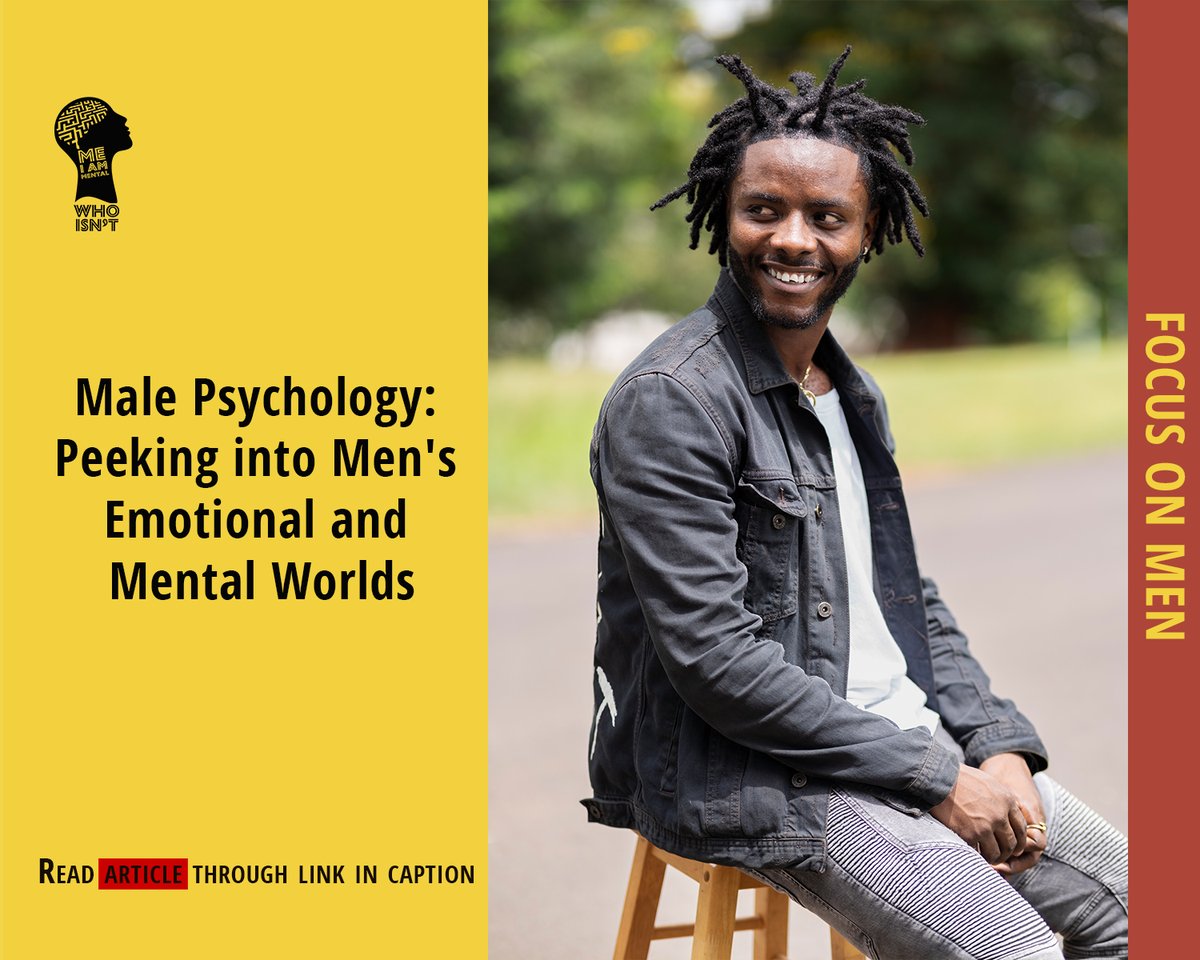 Link to article: meiammental.me/index.php/2024…
Men, like women, experience a wide range of emotions and face unique psychological challenges influenced by societal expectations, gender roles, and individual experiences. This article aims to explore various aspects of male psychology.