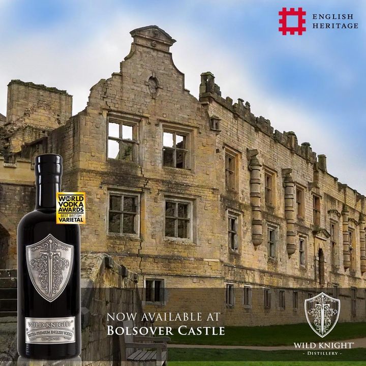 We love being available in @EnglishHeritage sites across the country. Find us in Bolsover Castle at bit.ly/english-herita… - Cheers & Enjoy! . #englishheritage #wildknightdistillery #wildknightvodka