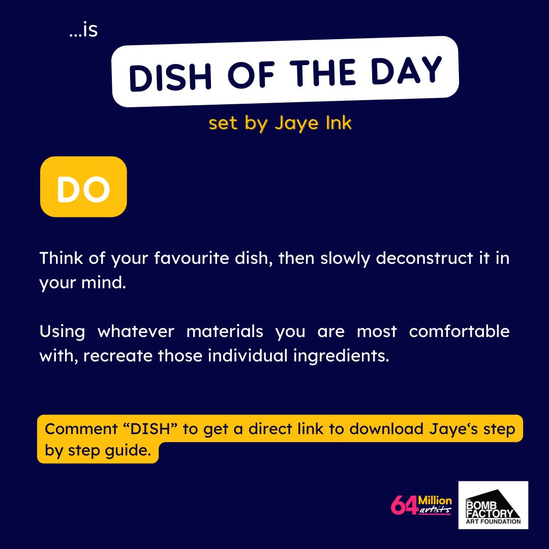 64M_Artists's tweet image. 🎨✨ Love food &amp;amp; creativity? 🍔🍕 Dive into our special prompt by Jaye, an amazing Libyan/American artist passionate about food illustration! 🎨 Reflect on your fave dish, snap &amp;amp; share (no cooking needed!). Tag #CreativePrompt &amp;amp; let's celebrate together! 📸🍽️ #EverydayCreativity