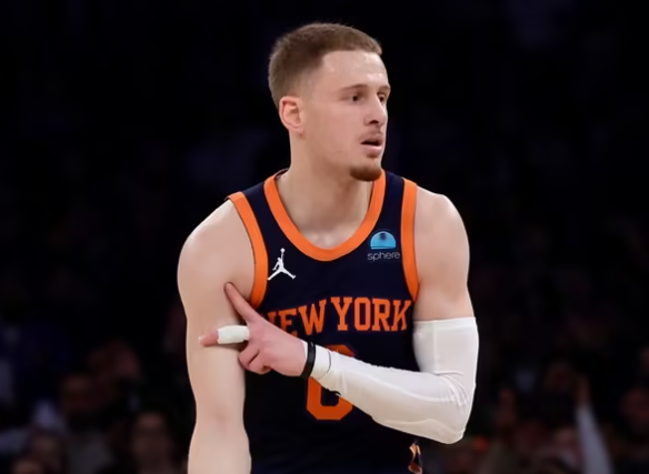 Donte DiVincenzo O 11.5 pt -120 DK 🏀

- Missed lots of open shots in G4
- 44% shooter in regular szn, 34% thru 4 playoff games
- Expect positive regression in G5 at home
- Bojan hurt 
- G1 17.5 line, huge discount due to poor shooting

#PrizePicks #UnderdogFantasy #NBA