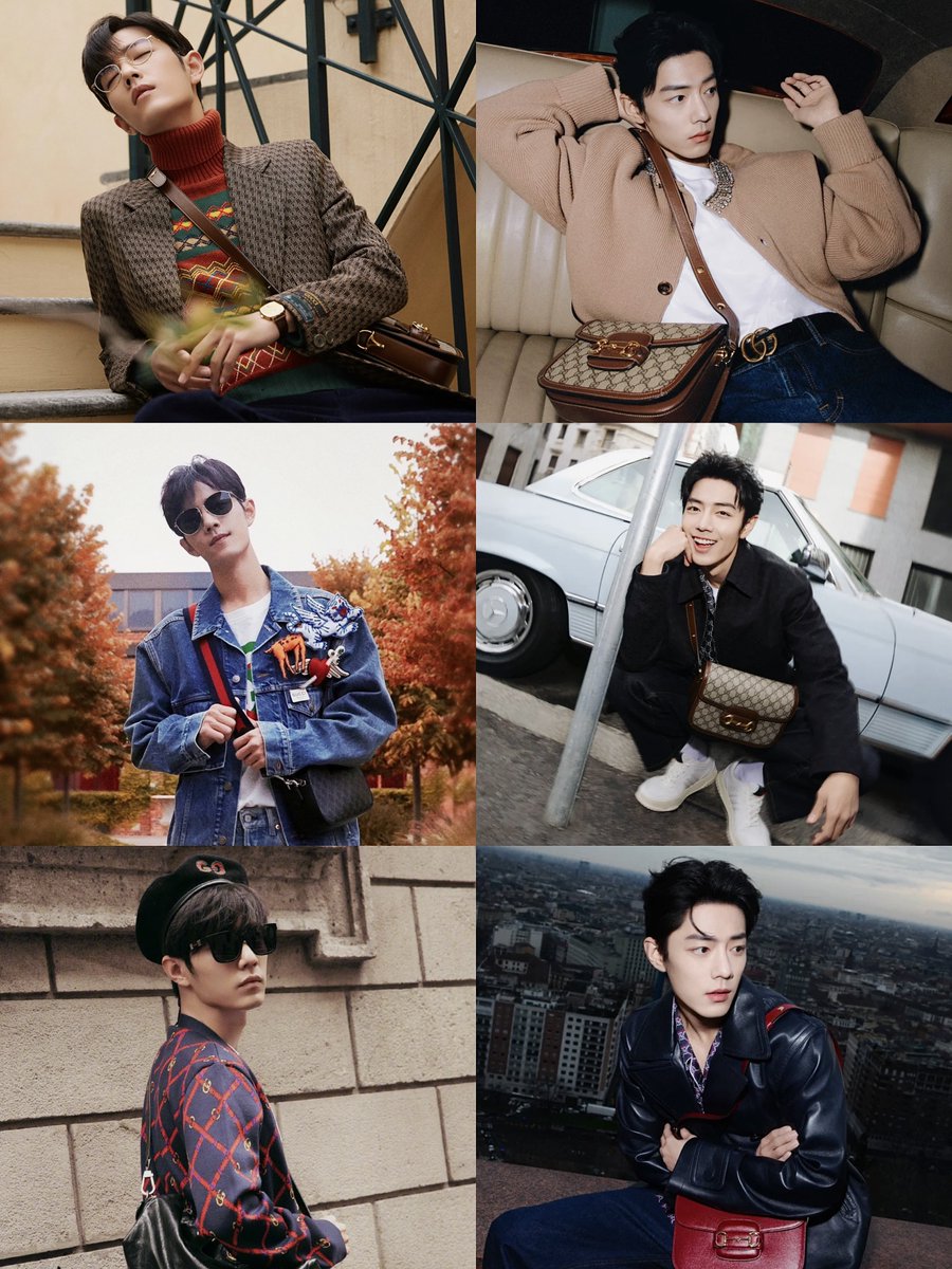 2019 → 2024 

xiao zhan &amp; gucci