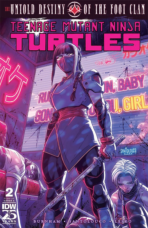 .@ScottPRedmond calls 'TMNT: The Untold Destiny Of The Foot Clan' #2 'action-packed' and a 'really engaging colorful affair.' Read his full review here: tinyurl.com/4x9tn8r3