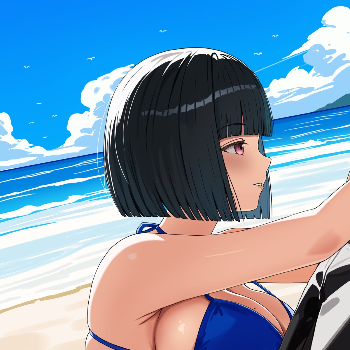 弟の海パンを脱がそうとする姉 https://t.co/BJzNOLkvGN