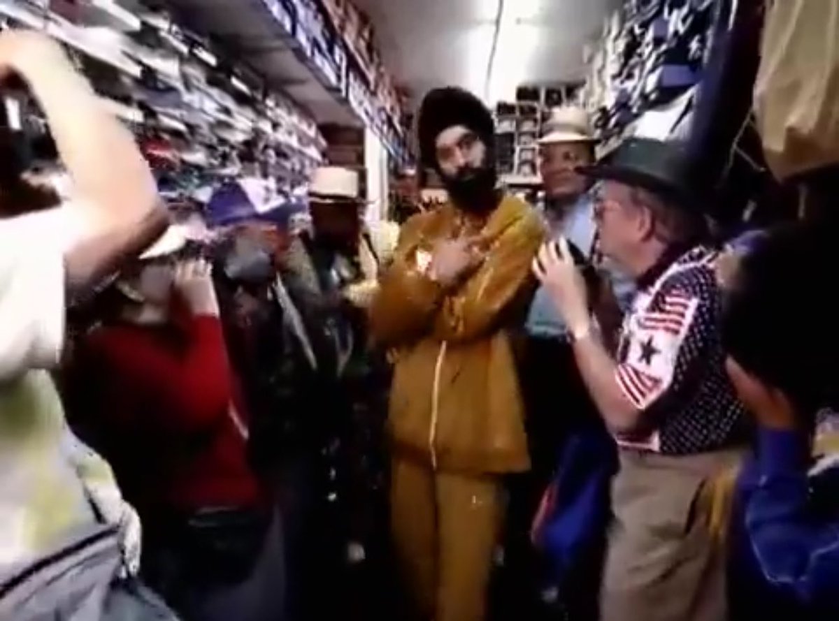 I remember this music video because of Sikh family. Wild music video lol