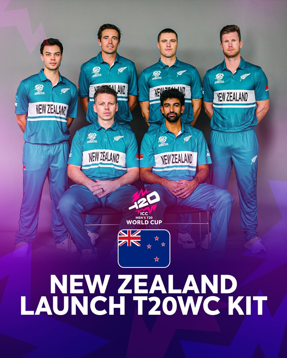 New Zealand kit T20 world cop 2024 #T20WorldCup24