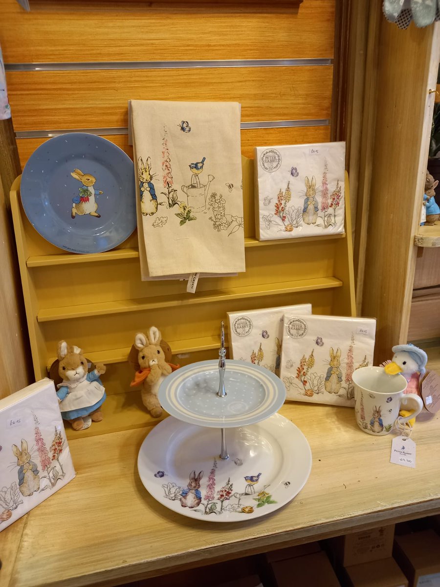 Time for tea?  Just a few of the huge range of products available in our shop?
#BeatrixPotter #VisitGloucester