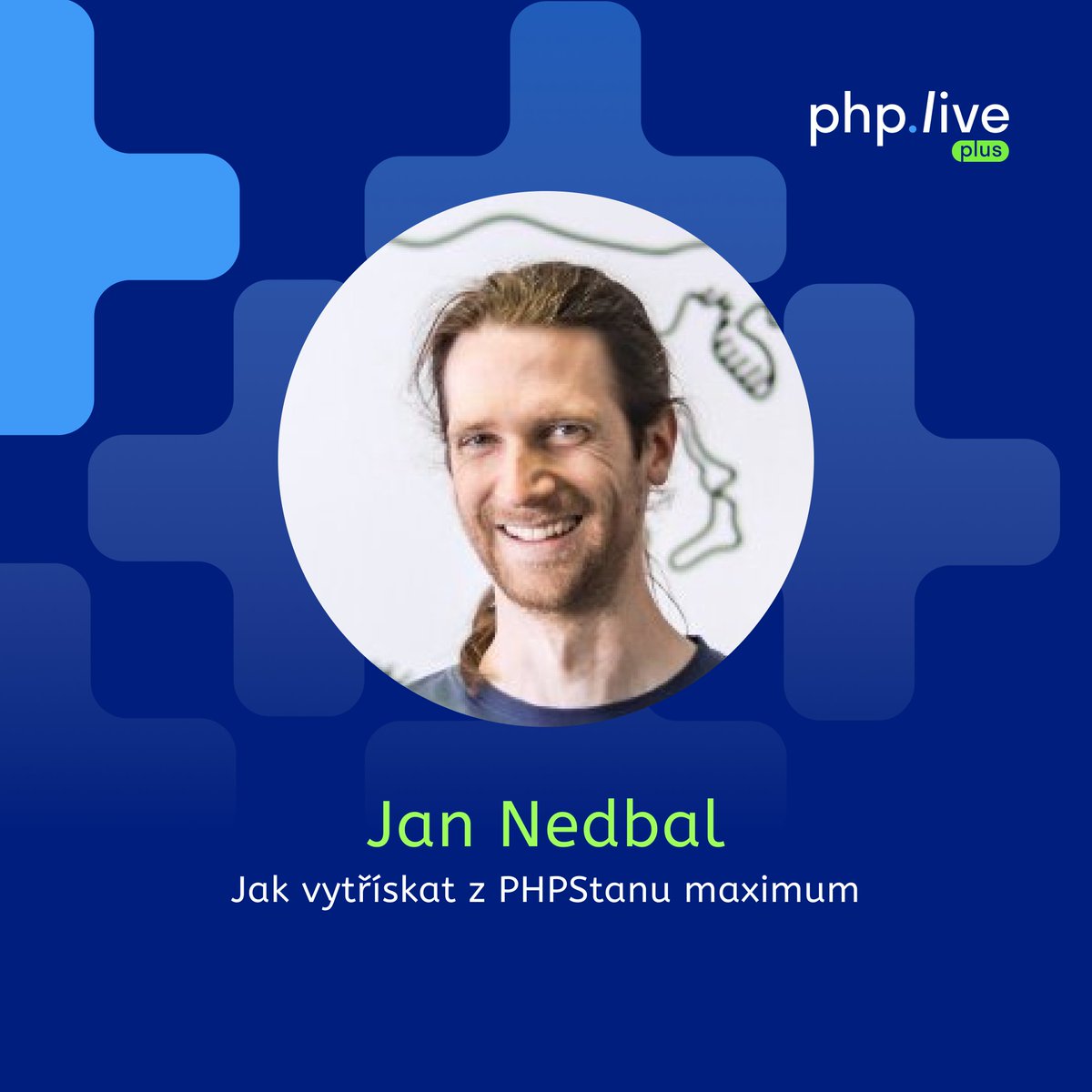 #medailonek Jak vytřískat z PHPStanu maximum?🔝
✅ 💬 Jan Nedbal ve své přednášce nabídne několik tipů, jak využít PHPStan přesně pro potřeby developerů. Podělí se nejen o cenné rady pro psaní vlastních pravidel, ale i o pár nápadů na netradiční využití.