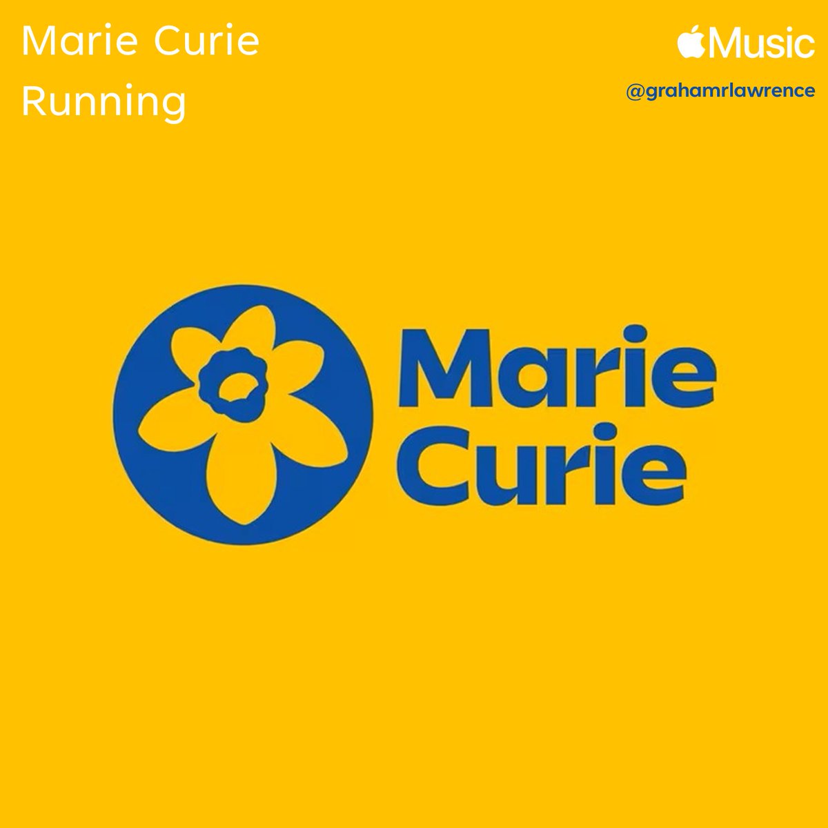 Running Playlist | Adding a song a day in preparation for Running 80K in May 2024 for Marie Curie: music.apple.com/gb/playlist/ma…

🎵Everything Is Everything🎵Lauryn Hill

Fundraiser: bio.link/grahamrlawrence 

#MarieCurie #Fundraiser #Running #GrahamsRunForMarieCurie #Playlist